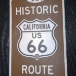 california historic route 66 sticker