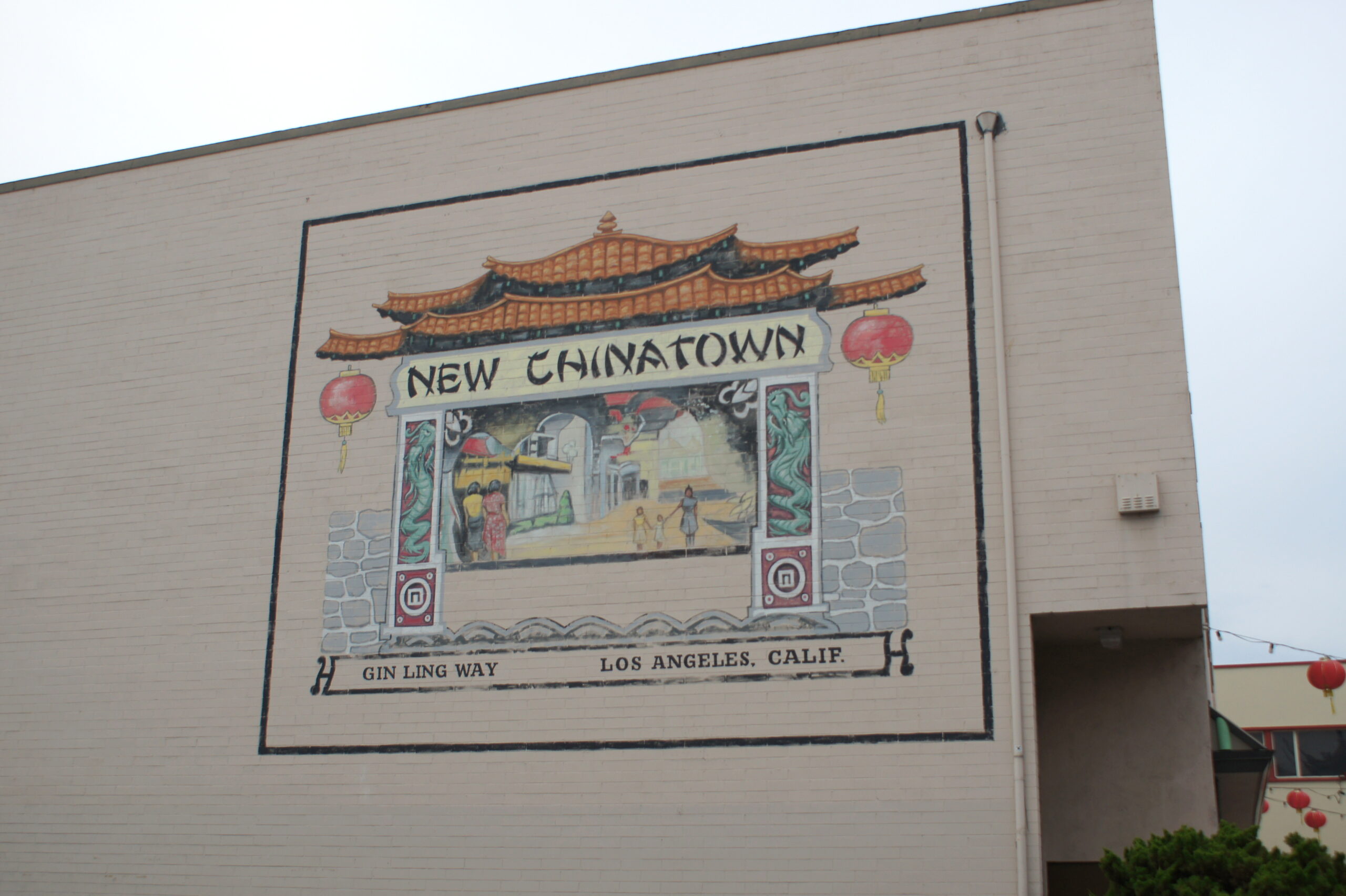 Chinatown New Chinatown mural